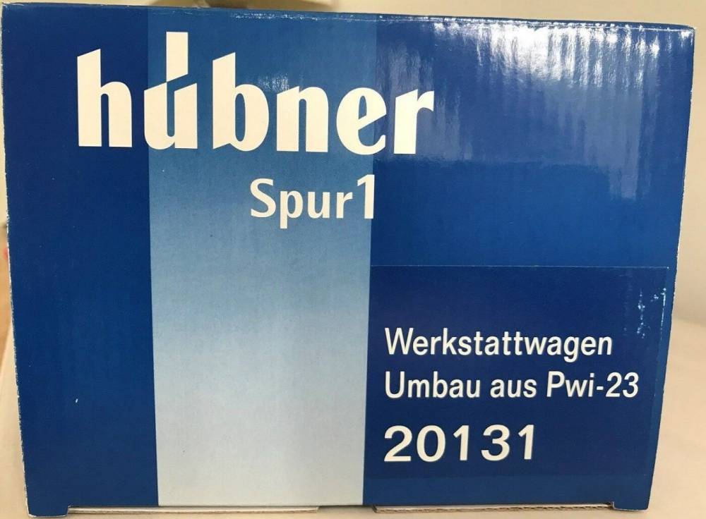 Hübner 20131 Spur 1 Güterwagen Werkstattwagen Umbau aus Pwi-23 Neu für Märklin 1