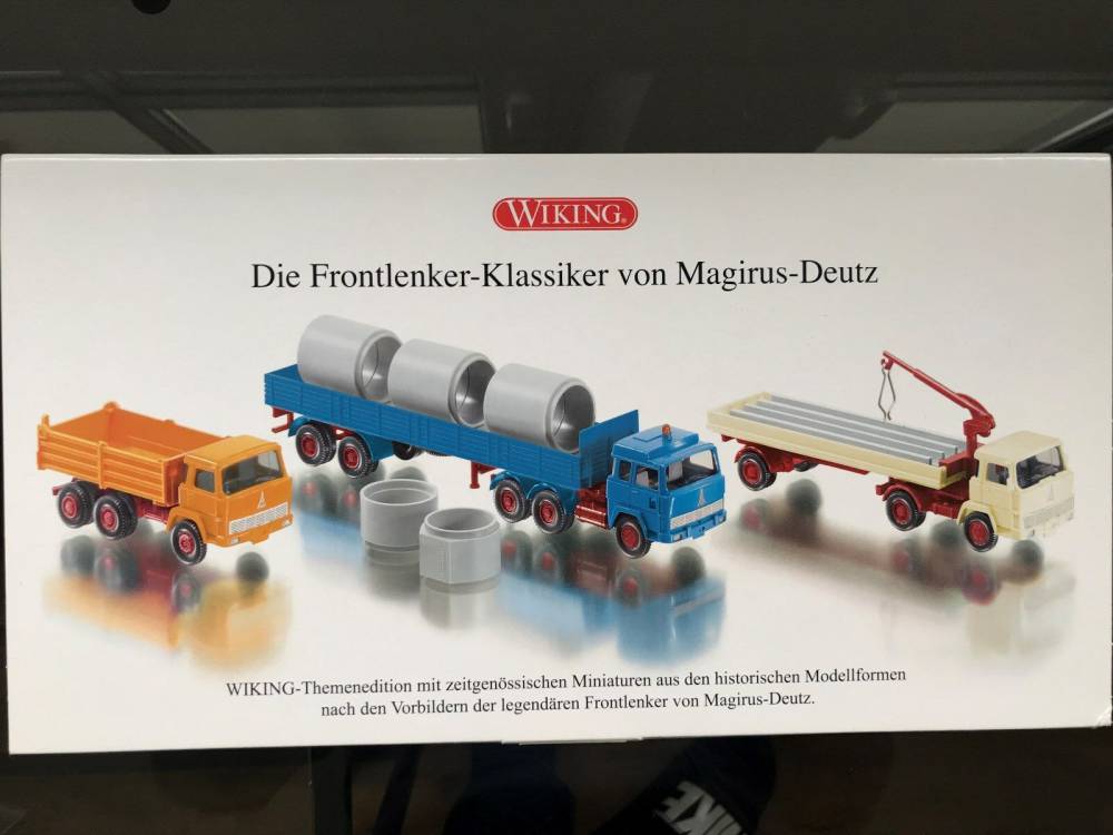 Wiking 09906967 Die Frontlenker-Klassiker von Magirus-Deutz Lkw neu 1