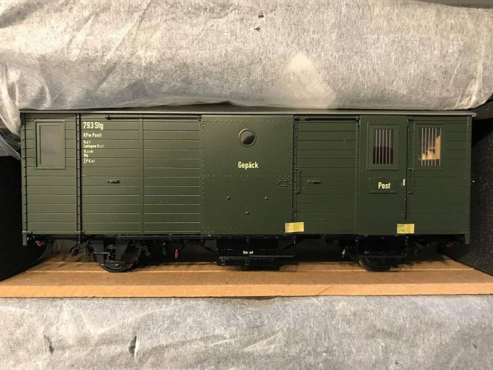 KM1 219426 KDPosti94 Packwagen Schmalspur FS Waggon Neuzsustand OVP