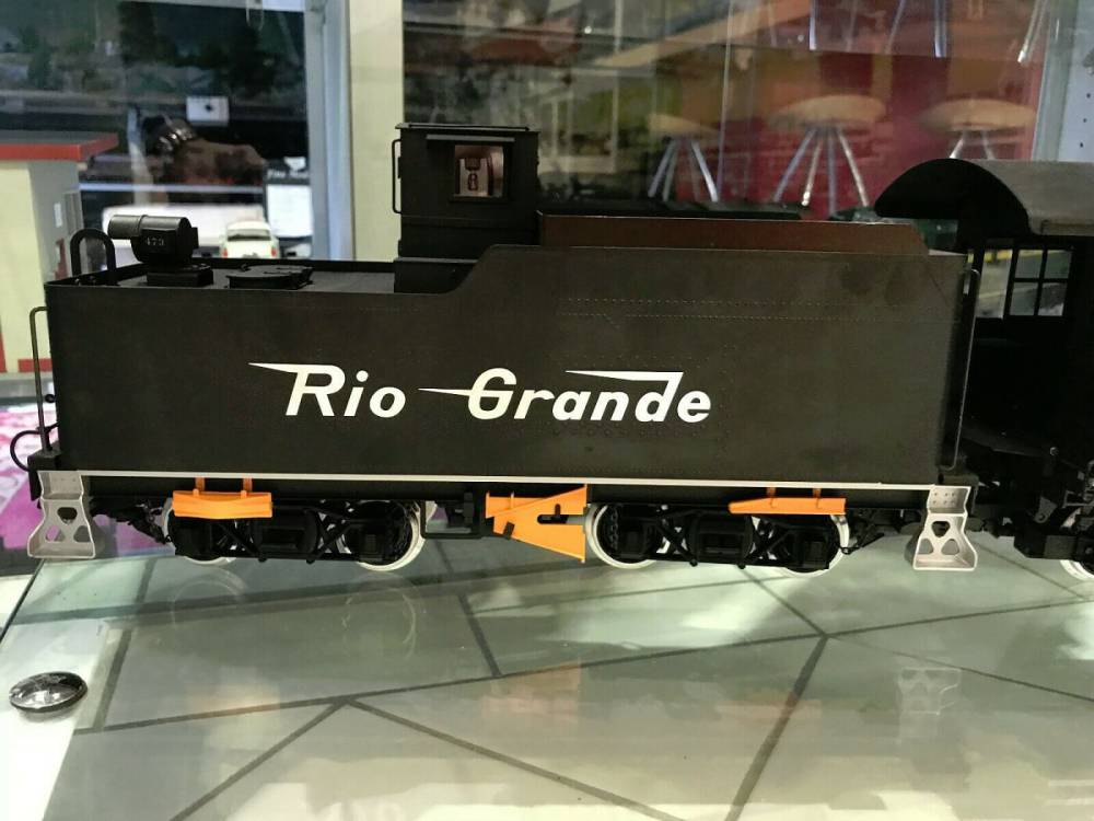 Aster Dampflok Spur G  Rio Grande 473 Sound Metall für LGB Kiss  2