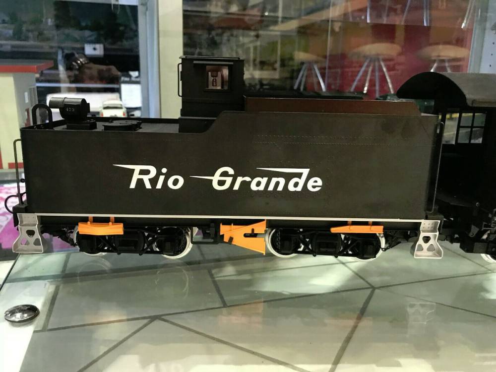 Aster Dampflok Spur G  Rio Grande 473 Sound Metall für LGB Kiss