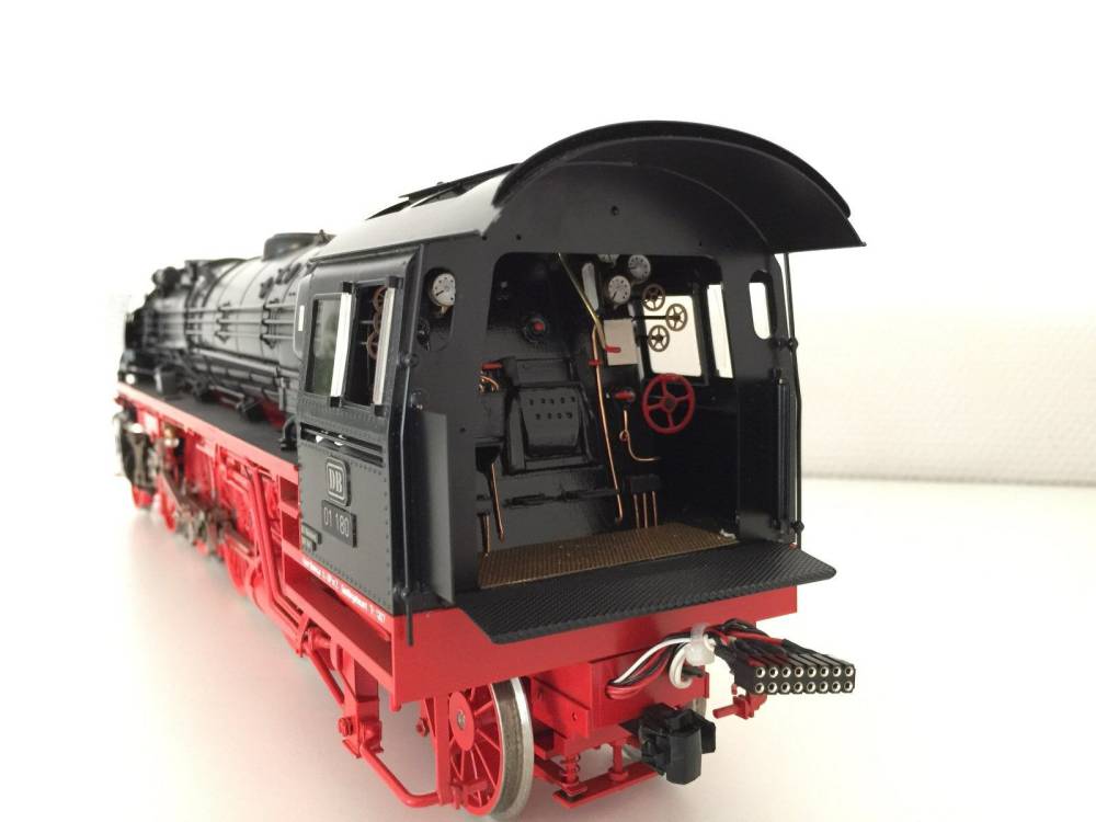 Proform Dampflok Spur 1 BR 01 180 Metall ESU digital für Märklin KM1 Kiss  9