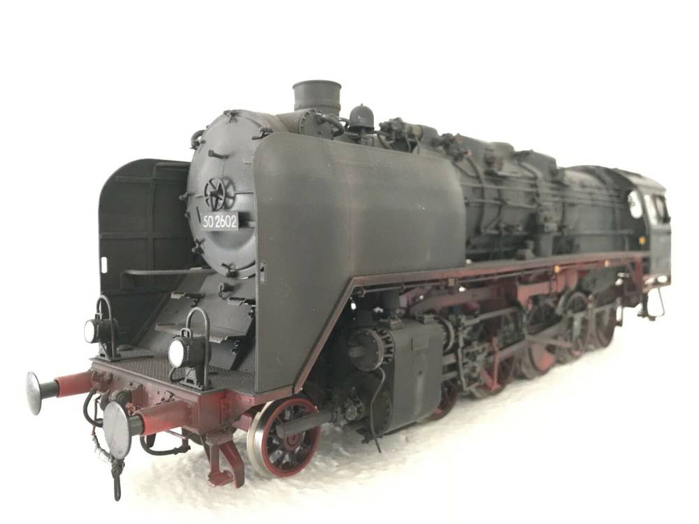 KM1 BR 50 Spur 1 Dampflok gealtert digital Sound OVP für Märklin Kiss