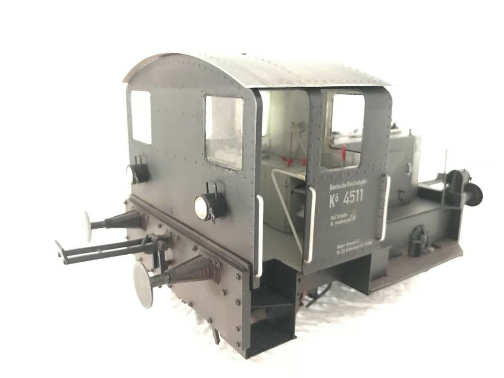 Dingler Spur 1 Diesellok Kö DR 4511 gealtert für Märklin Kiss KM1
