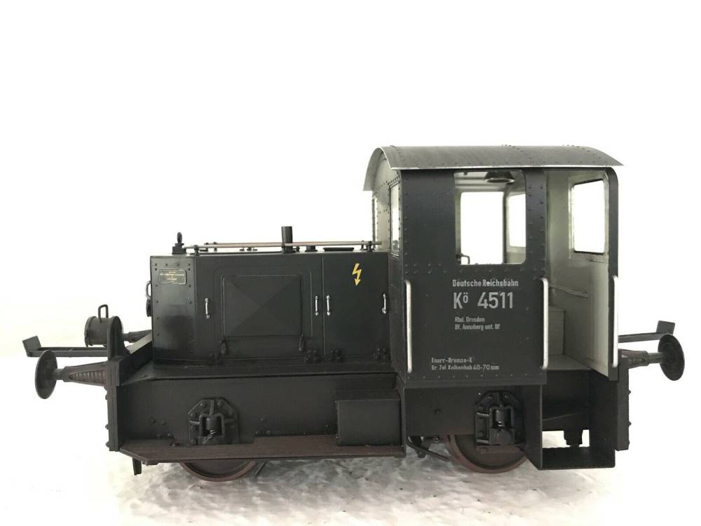 Dingler Spur 1 Diesellok Kö DR 4511 gealtert für Märklin Kiss KM1