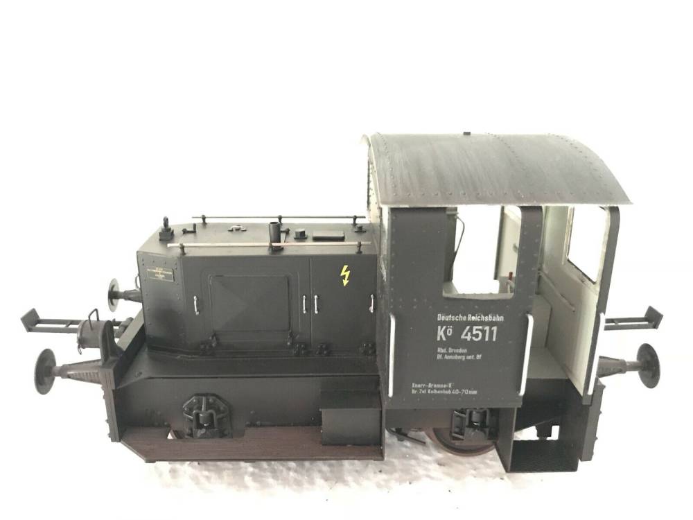 Dingler Spur 1 Diesellok Kö DR 4511 gealtert für Märklin Kiss KM1