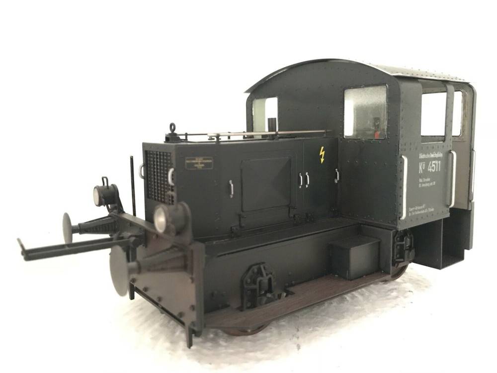 Dingler Spur 1 Diesellok Kö DR 4511 gealtert für Märklin Kiss KM1