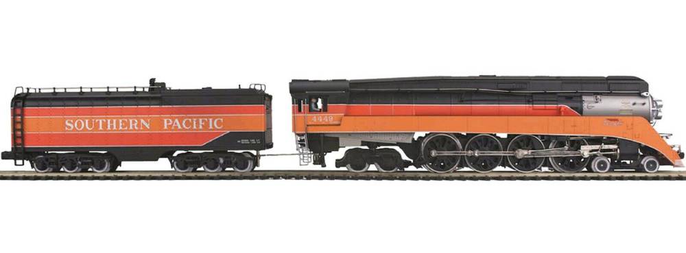 MTH Dampflok Spur 1 GS-4 Sound 4449 Daylight  für LGB Kiss Accucraft