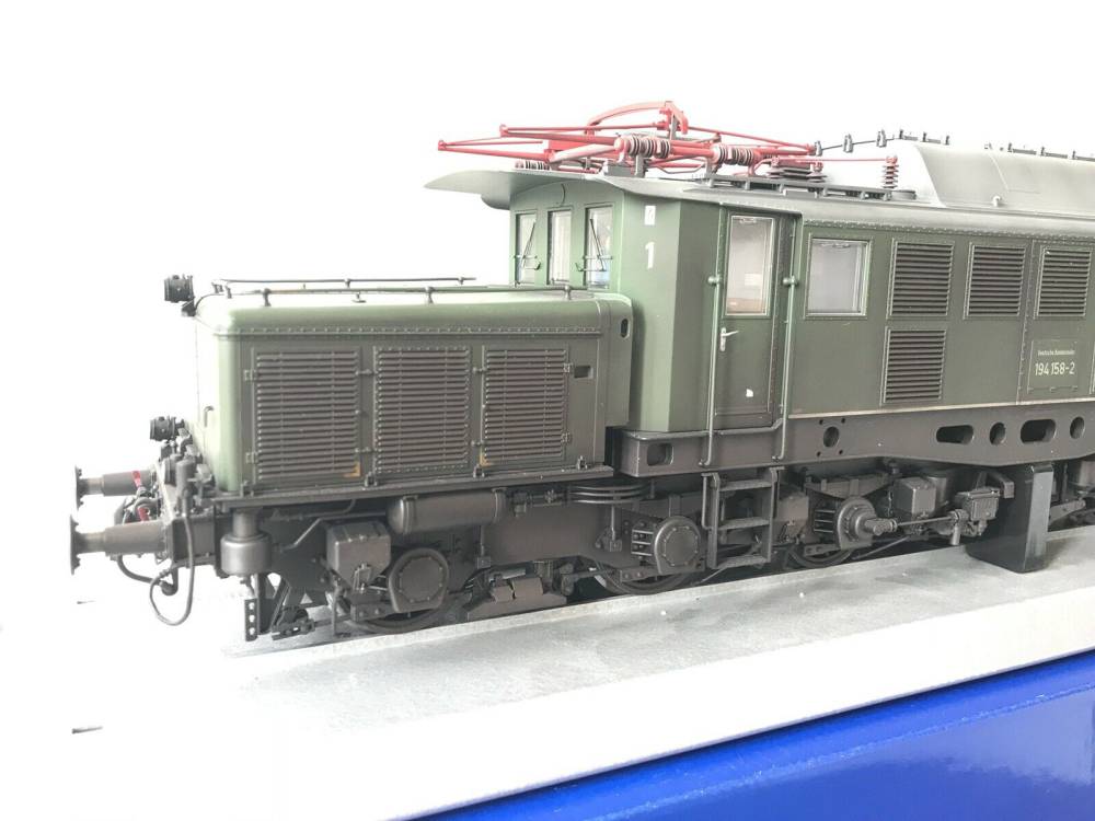 HÜBNER SPUR 1 3025 KROKODIL E194 gealtert E94 Digi Sound für Märklin Kiss KM1  2