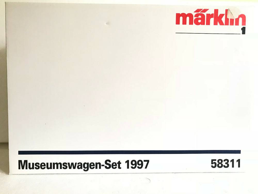 Märklin 58311 Spur 1 Güterwagen Museumswagen Set 1997 Neuzustand  1