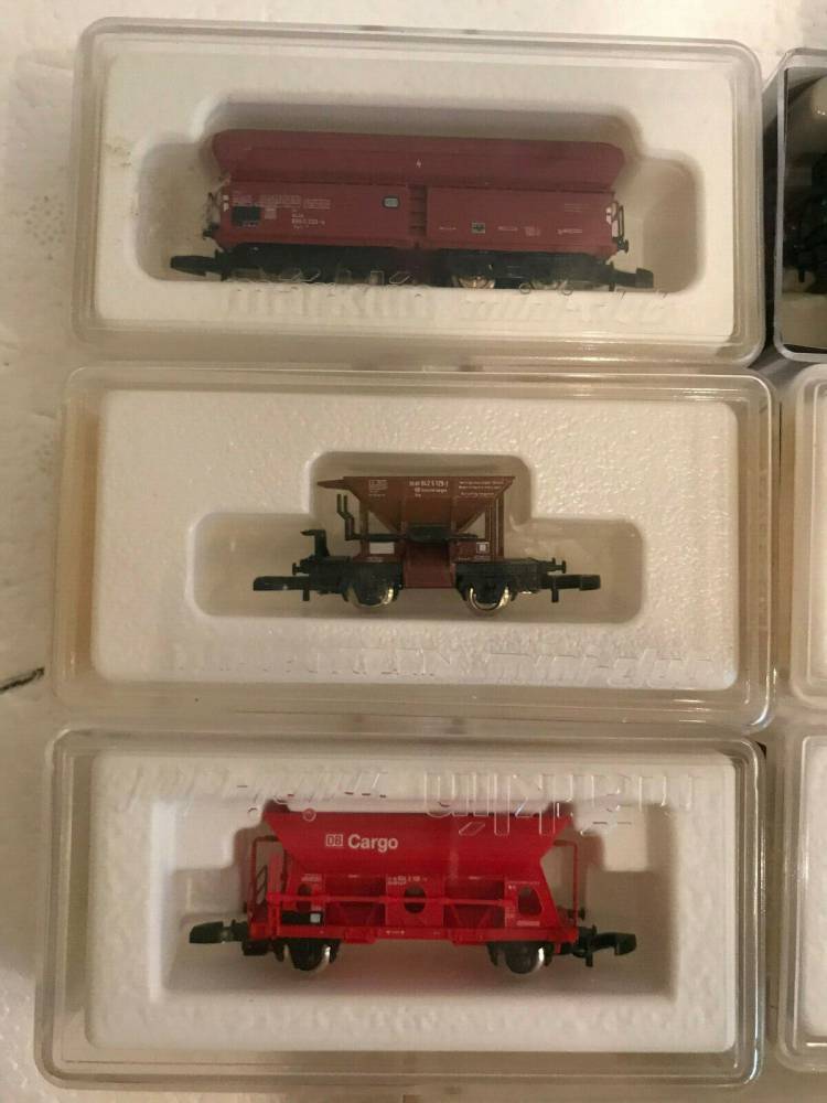 Märklin 8 Güterwagen Spur Z Schüttgutwagen Originalverpackung  2