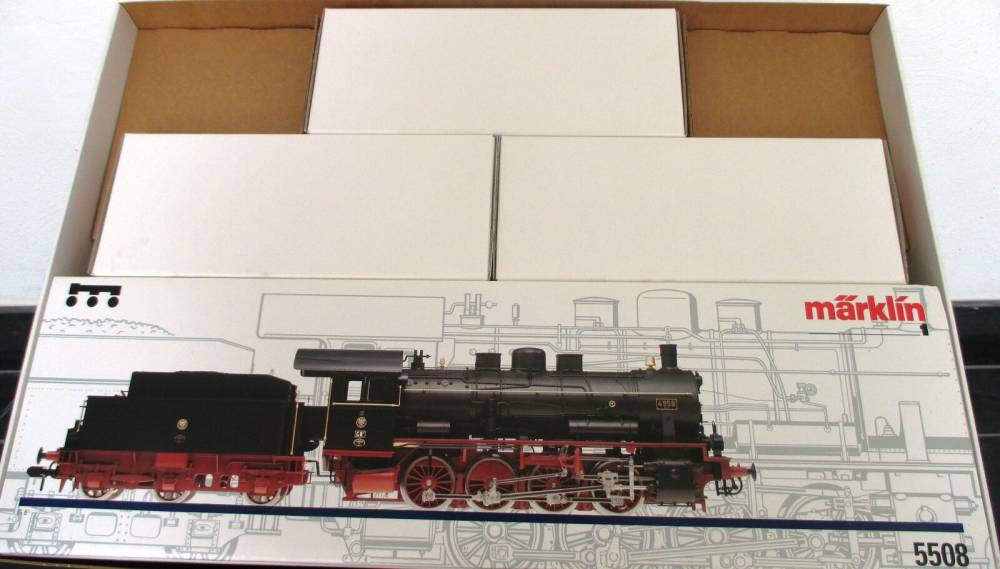 Märklin Spur 1 Dampflok G8 5508 Kaiser Zug 5523 digital Sound wie neu OVP