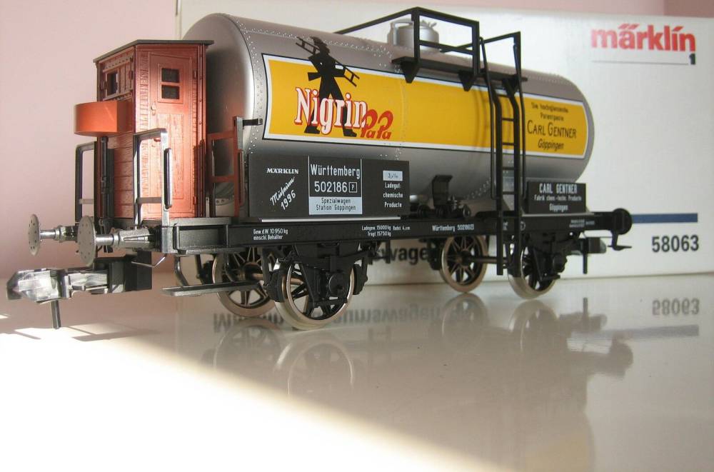 Märklin 58063 Spur 1 Güterwaggon Nigrin Neuzustand Originalverpackung