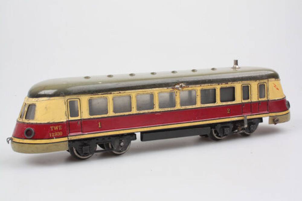 Märklin Spur 0 TWE 12930 Schnelltriebwagen Lok blech 20 Volt