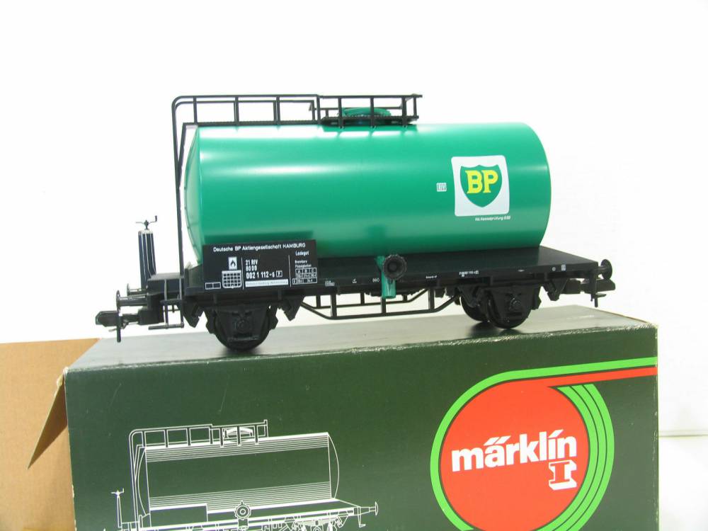 Märklin 5868 Spur 1 Tankwagen BP Güterwaggon Güterwagen Originalverpackung