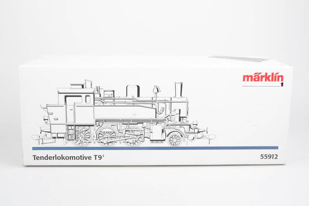 Märklin 55912 Spur 1 Dampflok BR T9.3 der KPEV, 1'C silberne Jubiläumsedition