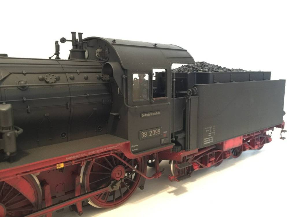 Märklin 55384 Spur 1 Dampflok BR 38 digital gealtert Sound Originalverpackung