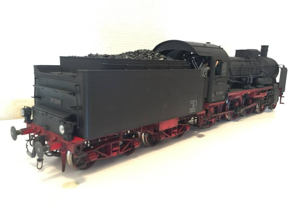 Märklin 55384 Spur 1 Dampflok BR 38 digital gealtert Sound Originalverpackung