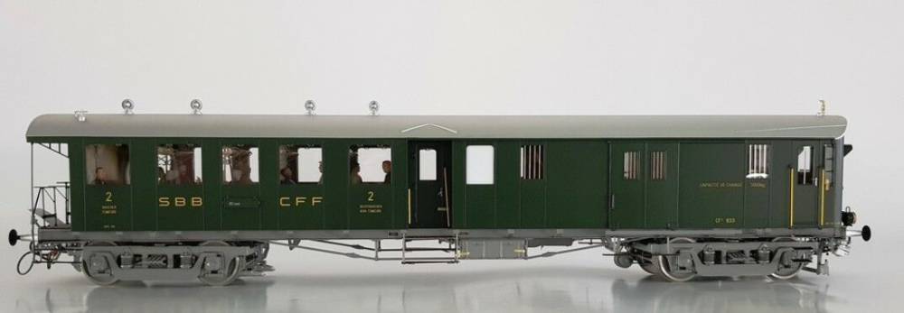 Fine Models Elektro Triebwagen SBB Be 4/6 + Steuerwagen Cft4 versch. Varianten  Spur 0