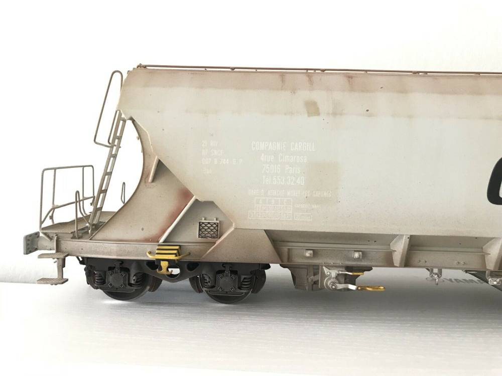 Kiss Spur 1 GETREIDESILOWAGEN Cargill Güterwagen Sondermodell Unikat Gealtert  2