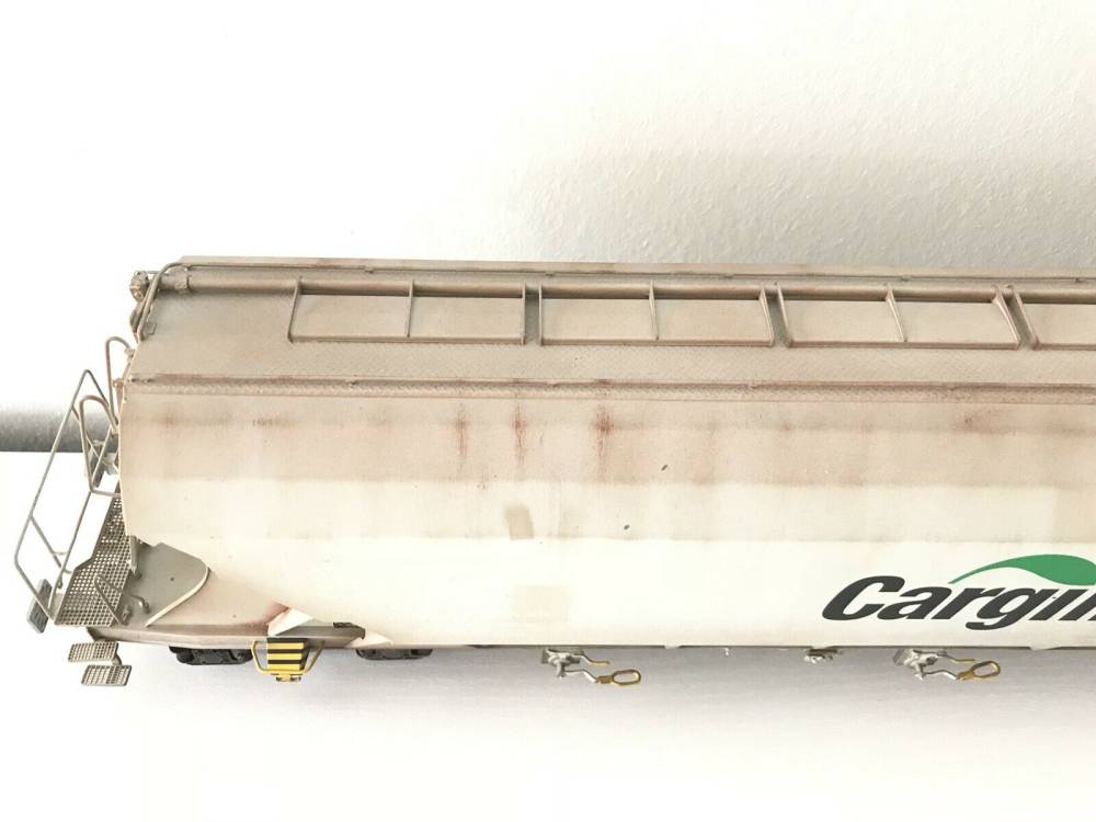 Kiss Spur 1 GETREIDESILOWAGEN Cargill Güterwagen Sondermodell Unikat Gealtert 6