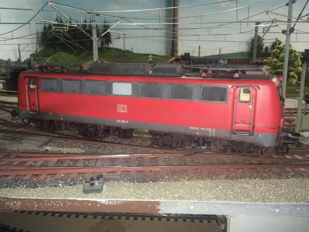 Kiss Spur 1 E-Lok E 110 230-0 digital 243111 gealtert Sound für Märklin KM1 OVP