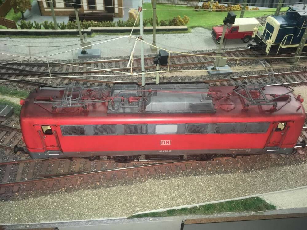 Kiss Spur 1 E-Lok E 110 230-0 digital 243111 gealtert Sound für Märklin KM1 OVP