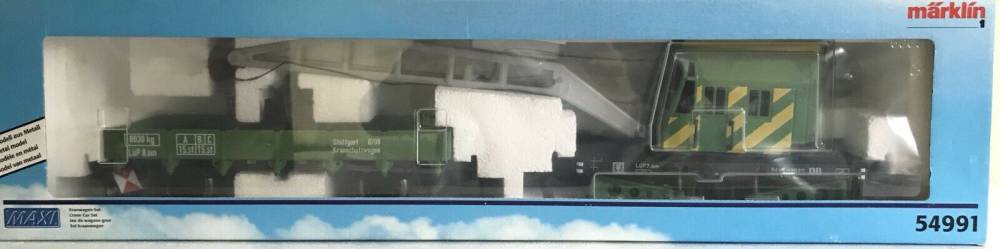 Märklin Spur 1 54991 Kranwagen digital gesteuert Metall top Zustand OVP