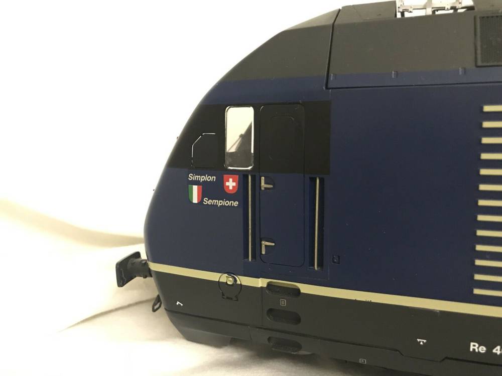 Lemaco Spur 1 E-Lok BLS 465 digial Metallausführung Märklin Kiss Neuzustand OVP