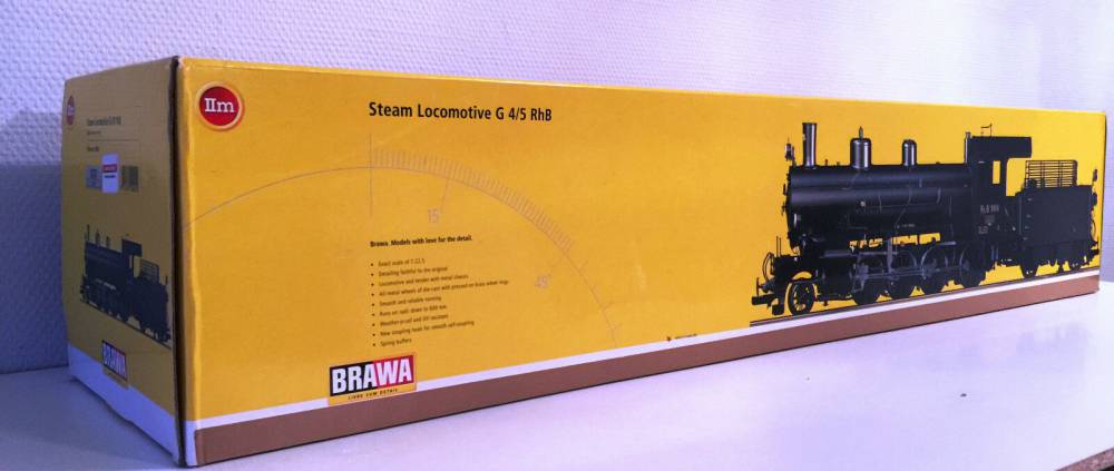 BRAWA Dampflok  RHB Spur G 100001 Originalverpackung