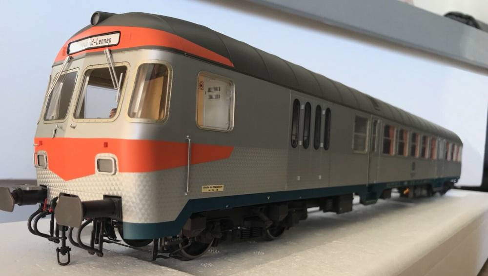 Märklin Spur 1 58344 Nahverkehrs-Steuerwagen "Silberling" Neuzustand OVP Waggon