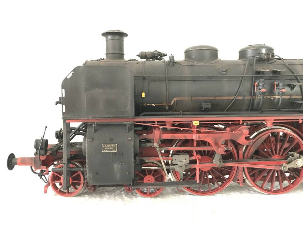 KM1 Spur 1 BR 18.5 Dampflok 18 520 gealtert digital Sound für Märklin Kiss