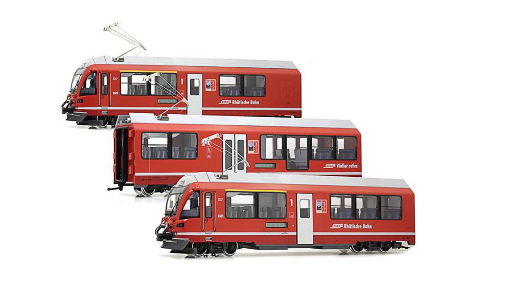 LGB 20225 E-Lok RhB Triebzug ABe 8/12 "Allegra" Bahn digital mfx Spur G OVP