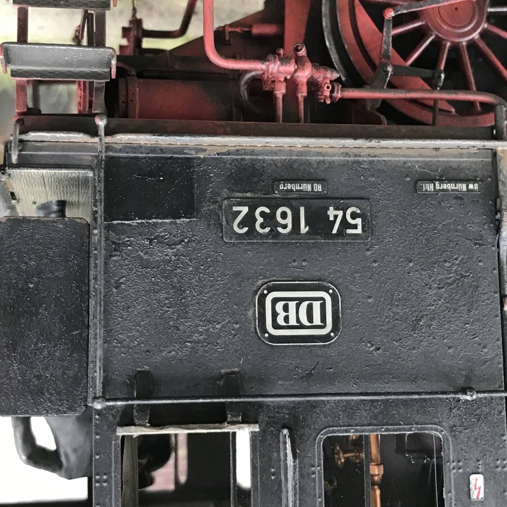 Kiss BR 54 Spur 1 Dampflok 54 1632 digital Sound gealtert OVP für Märklin KM1