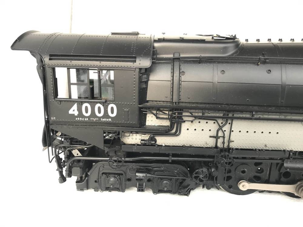 Fine Art Models Big Boy 4000 Messingmodel Spur 1 Füherhaus