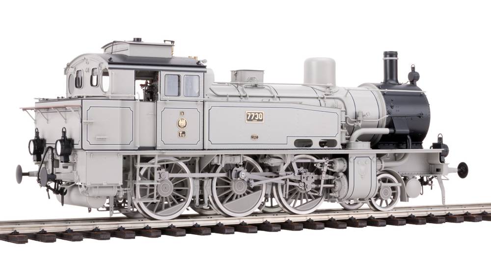 KM1 Lokomotive Spur 1 BR 74 7730 Essen Fotograu digital Sound 107401 NEM