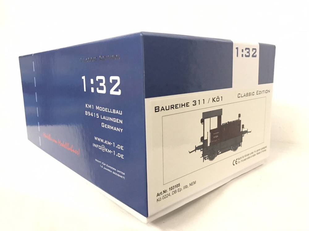 KM1 103105 Spur 1 BR 311 Diesellok KÖ 0224 DB ESU Decoder wie neu OVP