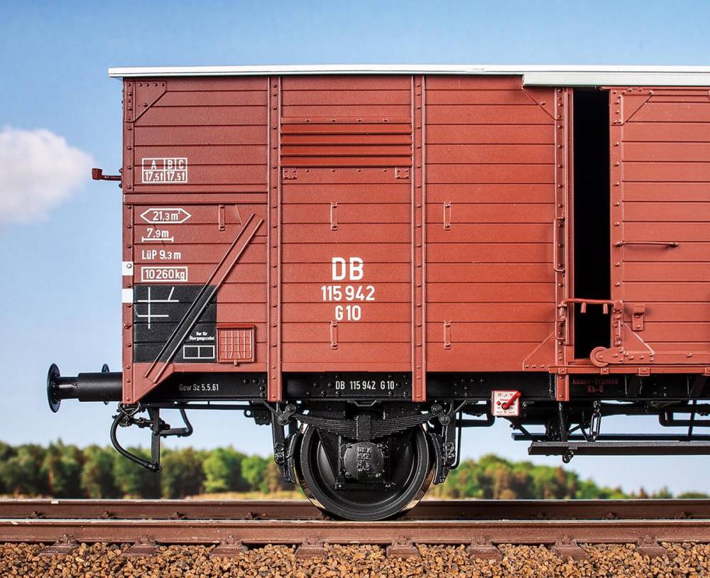 KM1 201008 A Spur 1 Güterwagen G10 Waggon für Kiss Märklin OVP G 10 Waggon