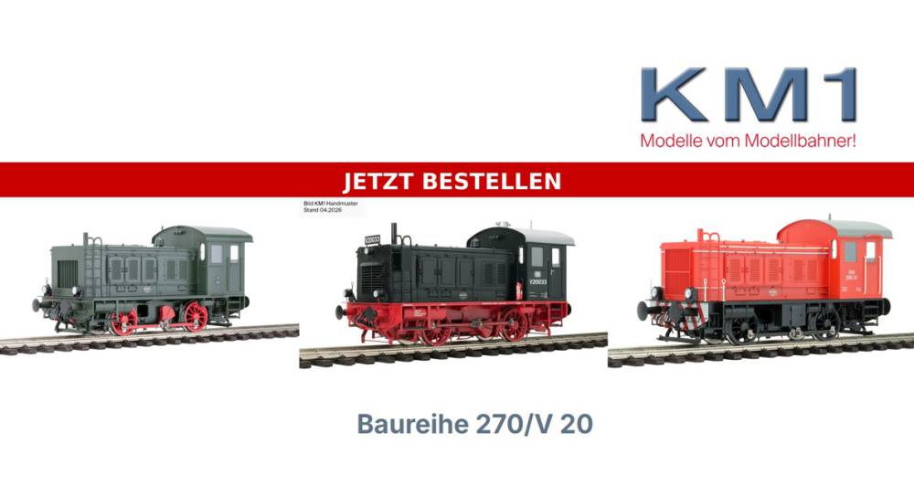 KM1100101 Spur 1 Dampflok BR01.10  Stromlinie digital Sound