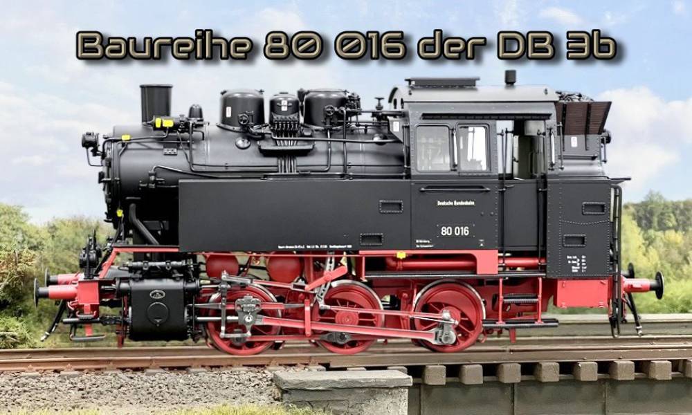 MBW Dampflok Spur 0 BR80 Metall digital 1:45 verschiedene Varianten für Wunder Lenz - BR 80