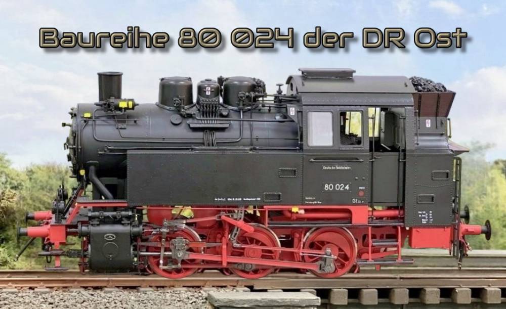 MBW Dampflok Spur 0 BR80 Metall digital 1:45 verschiedene Varianten für Wunder Lenz - BR 80
