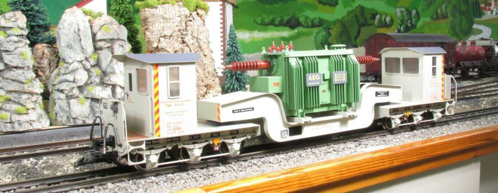 Magnus Spur IIm G Trafowagen AEG für LGB