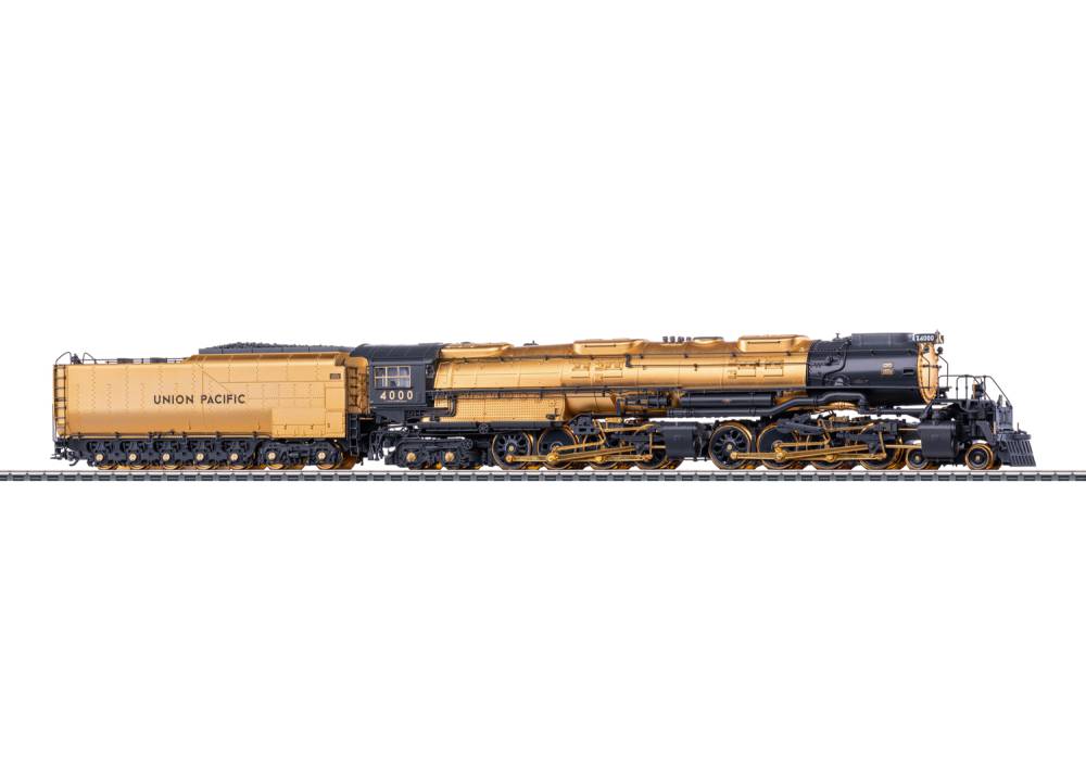 Märklin Big Boy 39400 Spur H0 Dampflokomotive Reihe 4000 24k gold limitiertes Sondermodell