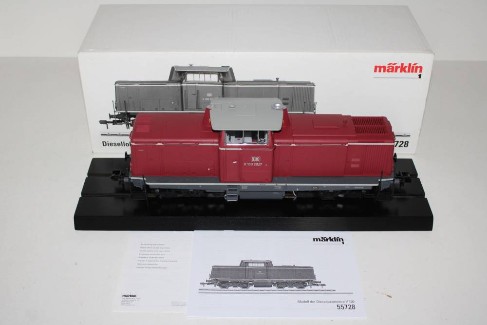 Märklin Diesellok Spur 1 V100 Artikelnummer 55728 mfx digital Sound OVP