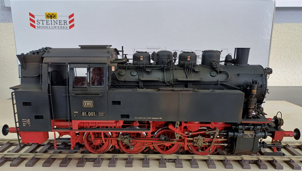 Steiner-Modellwerke-Modellbahn-Spur-1-BR81 004 Dampflok