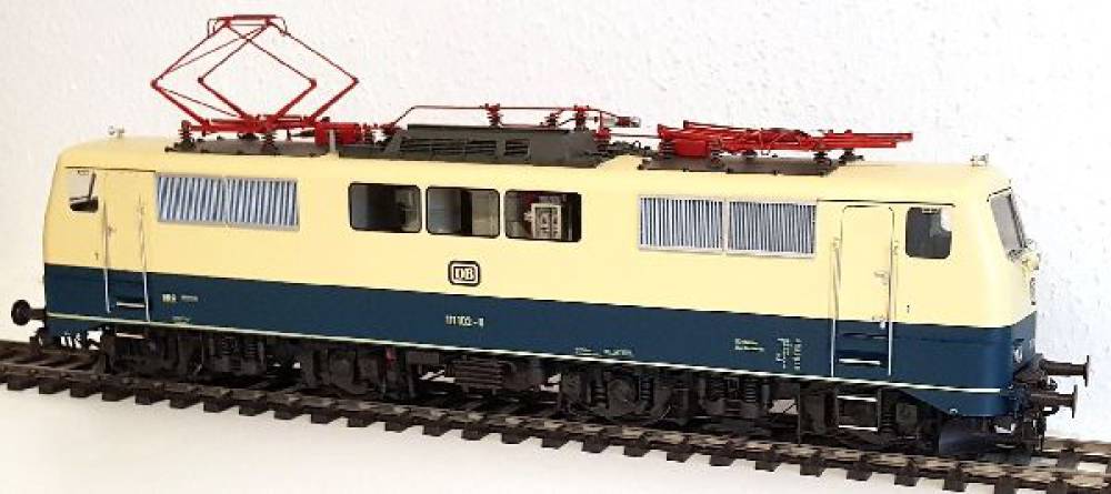 Wunder Spur 1 13005 - E-Lok 111 157-4 DB Ep.V DB, verkehrsrot/basaltgrau