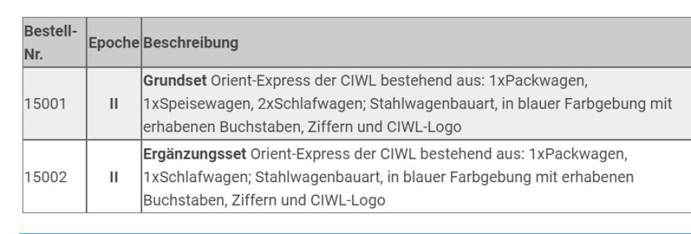 Wunder Spur 1 Orient Express Personenwagen 6-teilig mit Ergänzungsset wie neu OVP